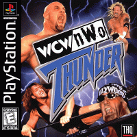 WCW nWo Thunder Playstation  box art